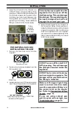 Preview for 14 page of ReddyHeater BWH30NLTE-2 Owner'S Operation And Installation Manual