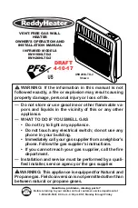 Предварительный просмотр 1 страницы ReddyHeater IWH16NLTD-2 Owner'S Operation And Installation Manual