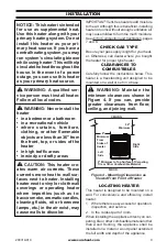 Предварительный просмотр 9 страницы ReddyHeater IWH16NLTD-2 Owner'S Operation And Installation Manual