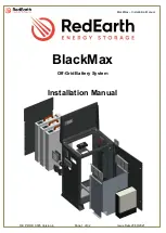 RedEarth BlackMax Installation Manual preview