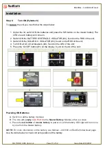 Preview for 17 page of RedEarth BlackMax Installation Manual