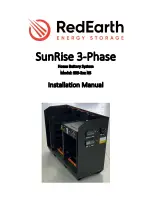 RedEarth SunRise SRS-3 Series Installation Manual preview