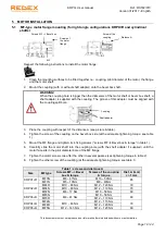 Предварительный просмотр 21 страницы REDEX KRPX+ Setup And Maintenance Instructions