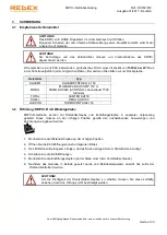 Предварительный просмотр 54 страницы REDEX KRPX+ Setup And Maintenance Instructions