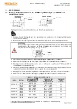 Предварительный просмотр 69 страницы REDEX KRPX+ Setup And Maintenance Instructions