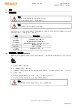 Preview for 127 page of REDEX KRPX+ Setup And Maintenance Instructions