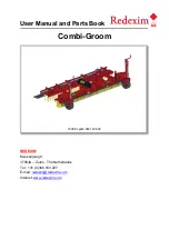 Предварительный просмотр 1 страницы Redexim Combi-Groom User Manual And Parts Book