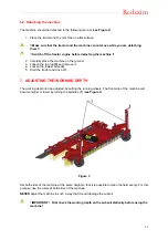 Предварительный просмотр 11 страницы Redexim Combi-Groom User Manual And Parts Book