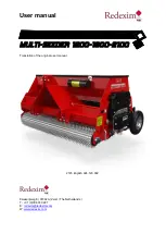 Redexim MULTI-SEEDER 1200 User Manual preview