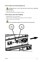 Preview for 13 page of Redexim RINK DS 3800 Operating Instructions And Spare Parts Book