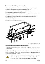 Preview for 14 page of Redexim RINK DS 3800 Operating Instructions And Spare Parts Book