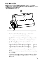 Preview for 17 page of Redexim SPEEDSEED 1200 User Manual And Parts