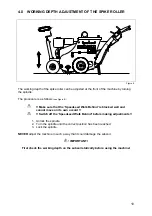 Предварительный просмотр 10 страницы Redexim Speedseed Walk Behind User Manual And Parts Book