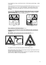 Preview for 5 page of Redexim Turf-Stripper 1200 User Manual And Parts Book