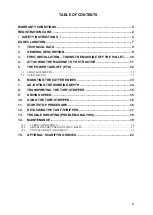 Preview for 8 page of Redexim Turf-Stripper 1200 User Manual And Parts Book