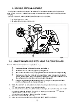 Предварительный просмотр 16 страницы Redexim Turf Tidy 2300 User Manual And Parts Book