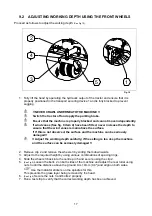 Предварительный просмотр 17 страницы Redexim Turf Tidy 2300 User Manual And Parts Book