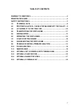 Preview for 7 page of Redexim Verti-Comb 1800 User Manual And Parts Book