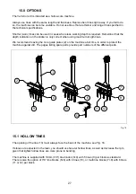 Предварительный просмотр 27 страницы Redexim Verti-Core III 1600 User Manual And Parts Manual