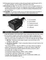 Preview for 3 page of RedFuel RF7101 Owner'S Manual