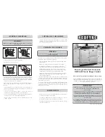 Redfyre Oil-Fired Classic Range Cooker User Manual предпросмотр