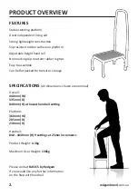 Предварительный просмотр 5 страницы Redgum BASICS B68SH User Manual