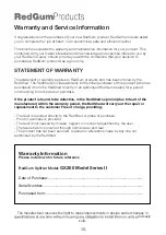 Preview for 15 page of Redgum GX200 II Series Owner'S Manual