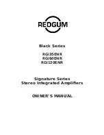 Redgum RGi120ENR Owner'S Manual preview