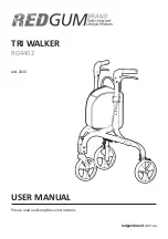 Redgum TRI WALKER RG4402 User Manual предпросмотр