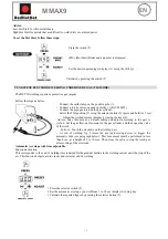 Предварительный просмотр 10 страницы RedHotDot MMAX9 Instruction Manual