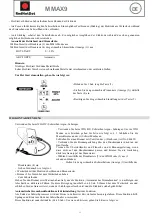 Предварительный просмотр 20 страницы RedHotDot MMAX9 Instruction Manual