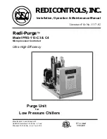 Preview for 1 page of Redi Controls Redi-Purge PRG-113-C3 Installation, Operation & Maintenance Manual