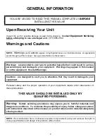 Preview for 4 page of Redi Controls RuptureSeal RS-2 Operation & Maintenance Manual