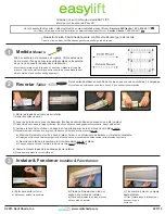 Preview for 2 page of Redi Shade easylift Quick Manual