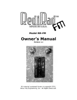 Предварительный просмотр 1 страницы RediRad RR-FM Owner'S Manual