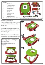 Предварительный просмотр 2 страницы Redkite Baby Go Round Twist Instruction Leaflet