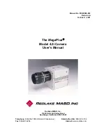 Preview for 1 page of Redlake MASD MegaPlus 4.2i User Manual