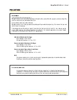 Preview for 2 page of Redlake MASD MegaPlus ES 1020 User Manual