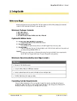 Preview for 5 page of Redlake MASD MegaPlus ES 1020 User Manual