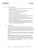 Предварительный просмотр 12 страницы Redline Communications AN-30e User Manual