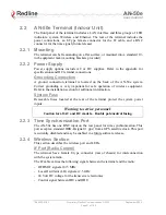 Preview for 21 page of Redline Communications AN-50e User Manual