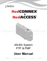 Redline Communications AN80IE User Manual preview