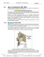 Предварительный просмотр 31 страницы Redline Communications RDL-2000 Installation Manuallines