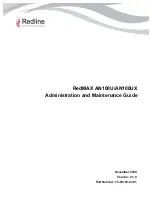 Preview for 1 page of Redline Communications RedMAX AN100U Administration And Maintenance Manual