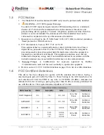 Preview for 9 page of Redline Communications RedMAX User Manual