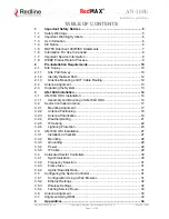 Preview for 3 page of Redline Communications WiMAX Forum Certified RedMAX AN-100U Installation Manuallines