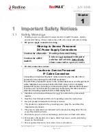 Preview for 5 page of Redline Communications WiMAX Forum Certified RedMAX AN-100U Installation Manuallines