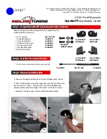 Redline Tuning QuickLIFT Installation Manual preview