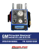 Redline GM POWER SMOKE RLD950103GM Operation Manual preview