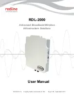 Предварительный просмотр 1 страницы Redline RDL-2000 User Manual